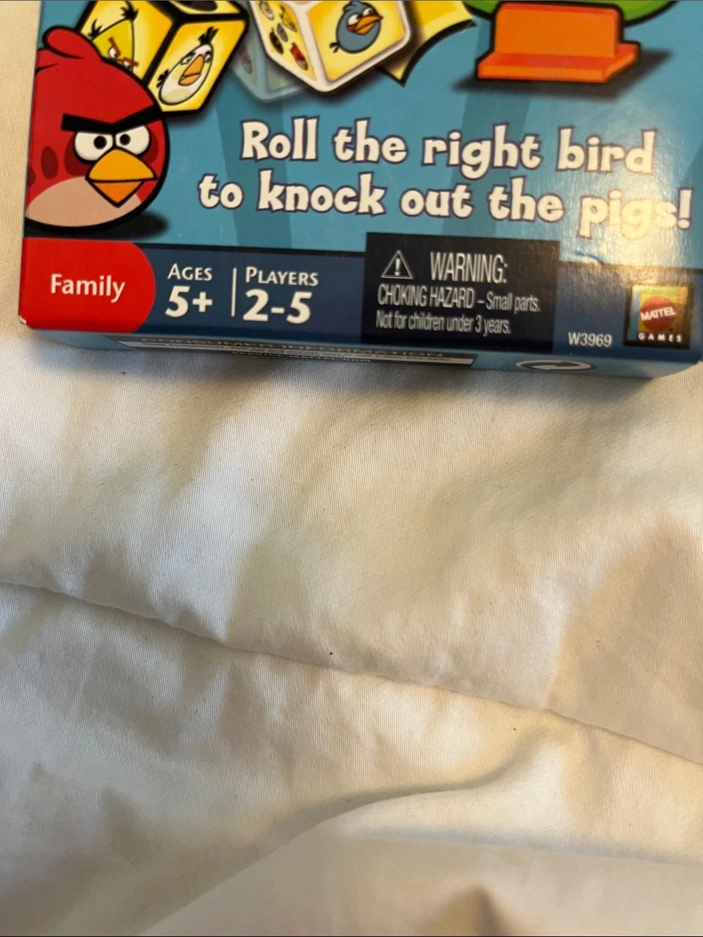 Mattel Angry Birds Card Game - Blue/Red/Green